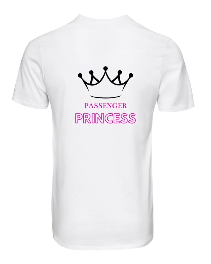 T-shirt dla par "Driver&princess"