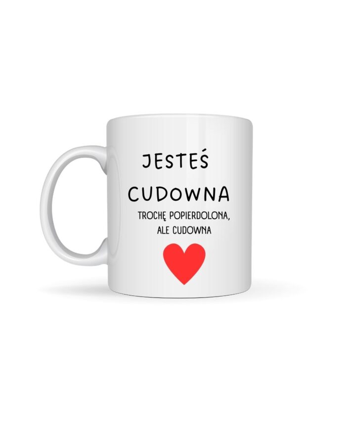 Kubek "Jesteś cudowna"