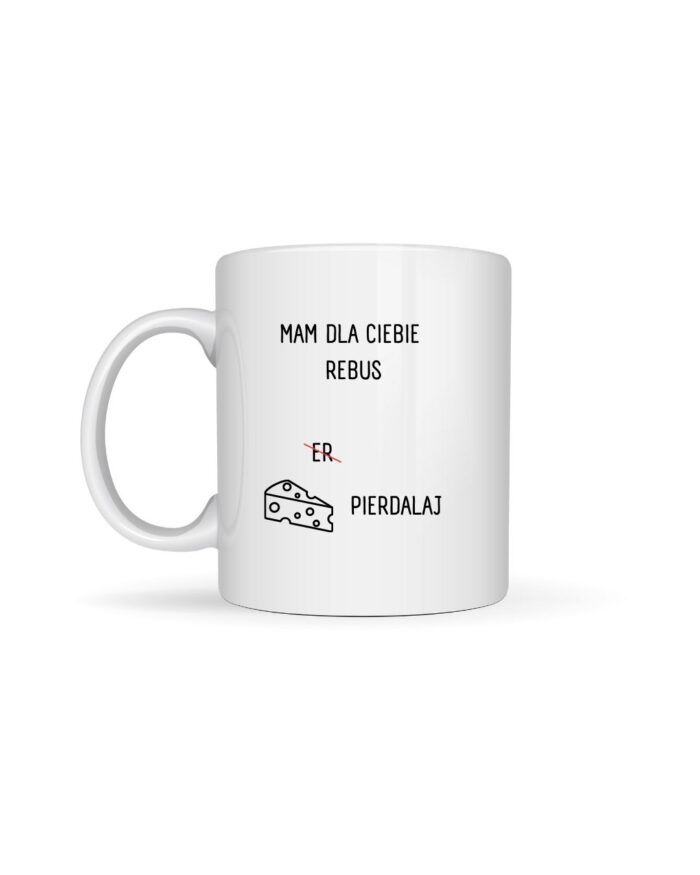 Kubek "Mam dla Ciebie rebus"