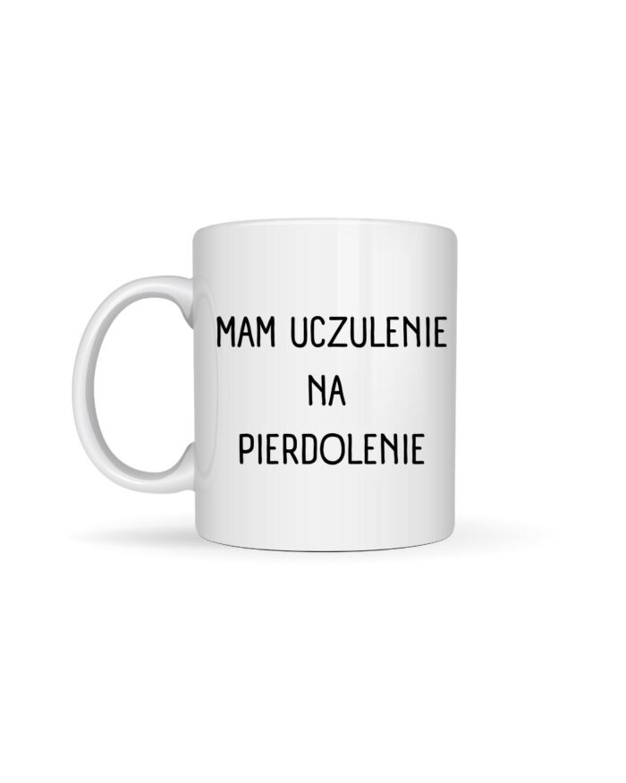 Kubek "Mam uczulenie"