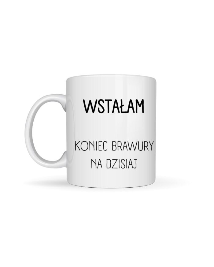 Kubek "Wstałam"